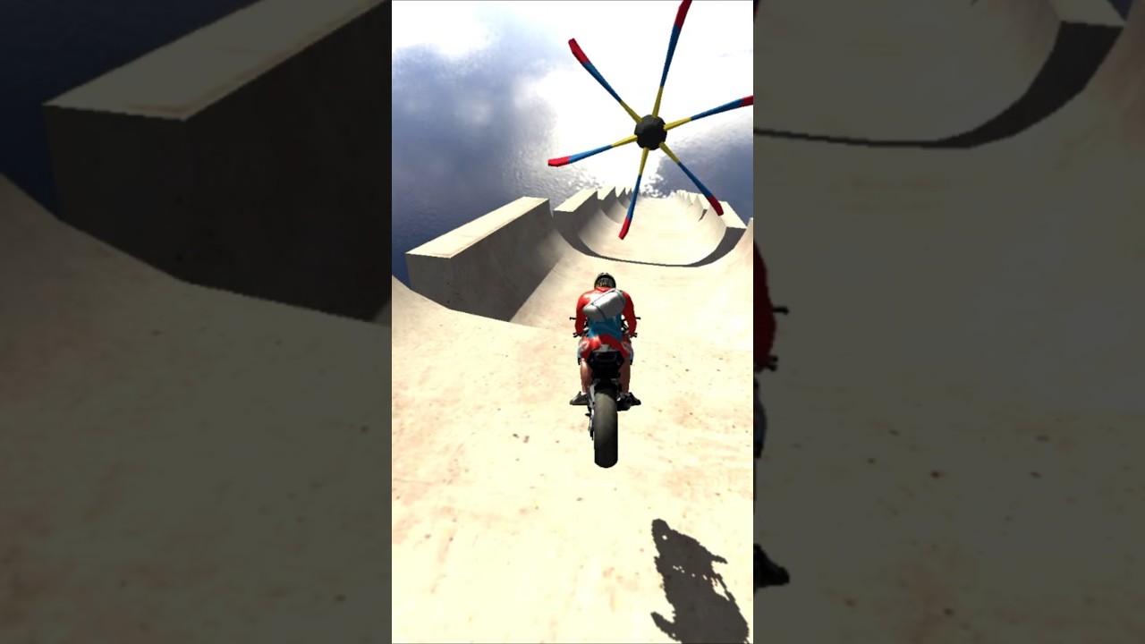 bike stunt on ramp 14 Like this video