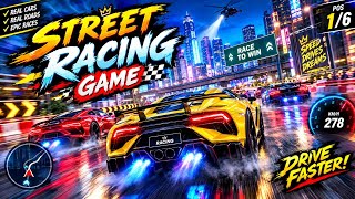 Street Racing Car Game 🏎️🔥 | High Speed Racing & Supercars | Android Gameplay screenshot 1