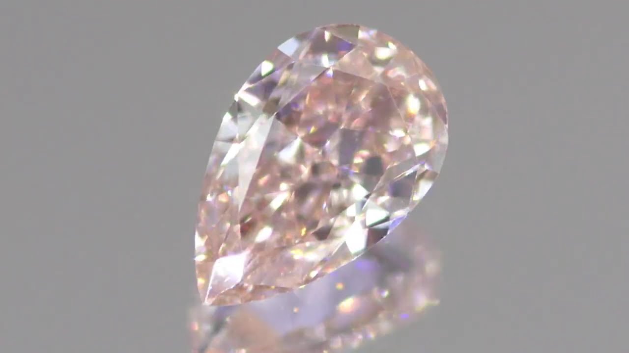 天然ダイヤモンド 0.167ct 【FANCY ORANGY PINK SI-1 TYPEⅡA 天然ダイヤモンド 0.167ct 【FANCY ORANGY PINK SI-1 TYPEⅡA