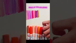 Shades of #Pink #Orange#beige #peach #purple #babypink #crayola #pipsqueak #shorts #viral #halloween