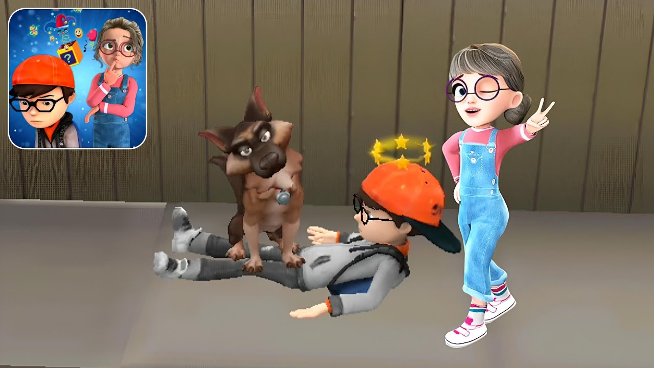 NICK & TANI PRANK HOUSE LEVELS -1-5 GAMEPLAY