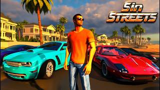 Sin Streets: Grand Racing Game (Android, iOS) Gameplay - Open World GTA Style Mobile Game! 🔥 screenshot 3
