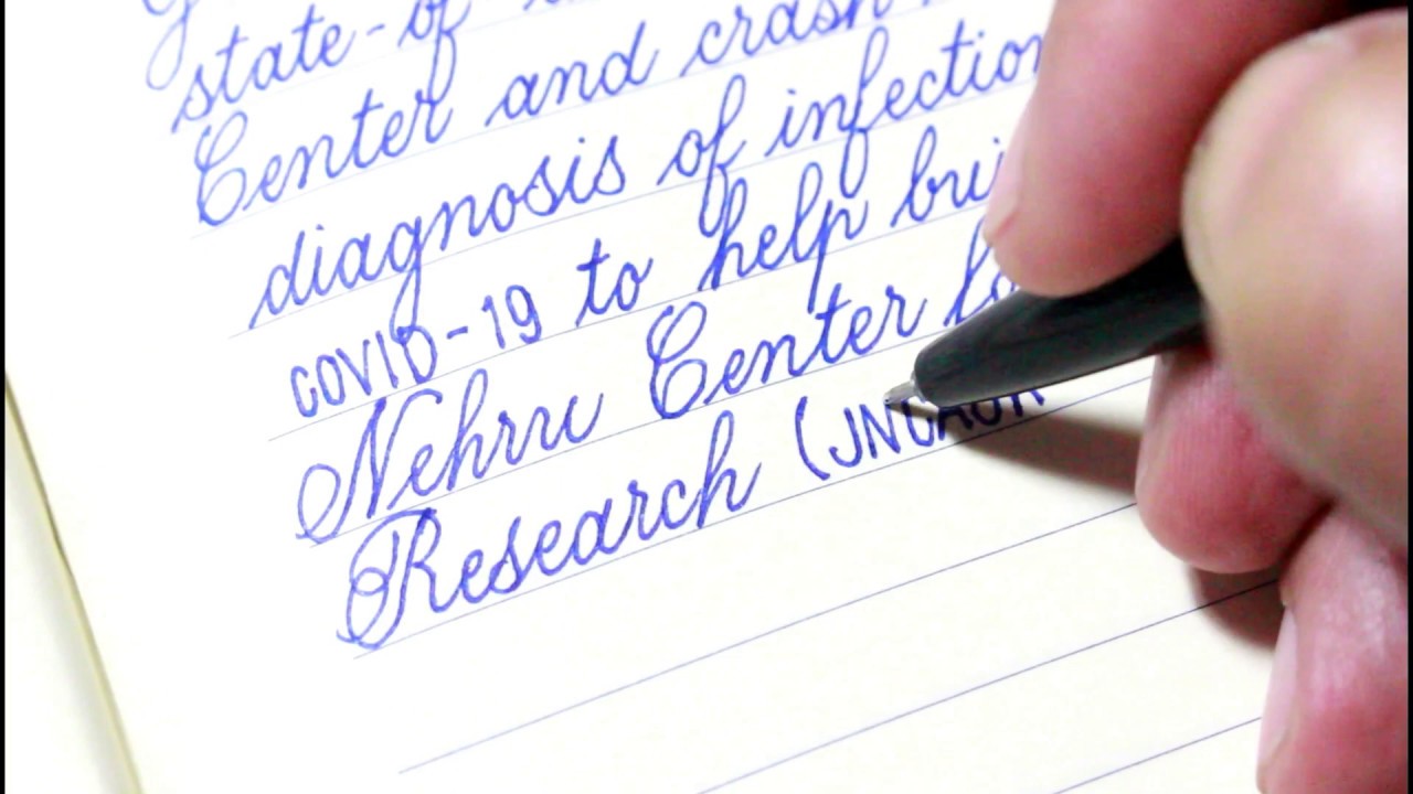 Handwriting practice Day 199 | English cursive handwriting practice | India Situation Report