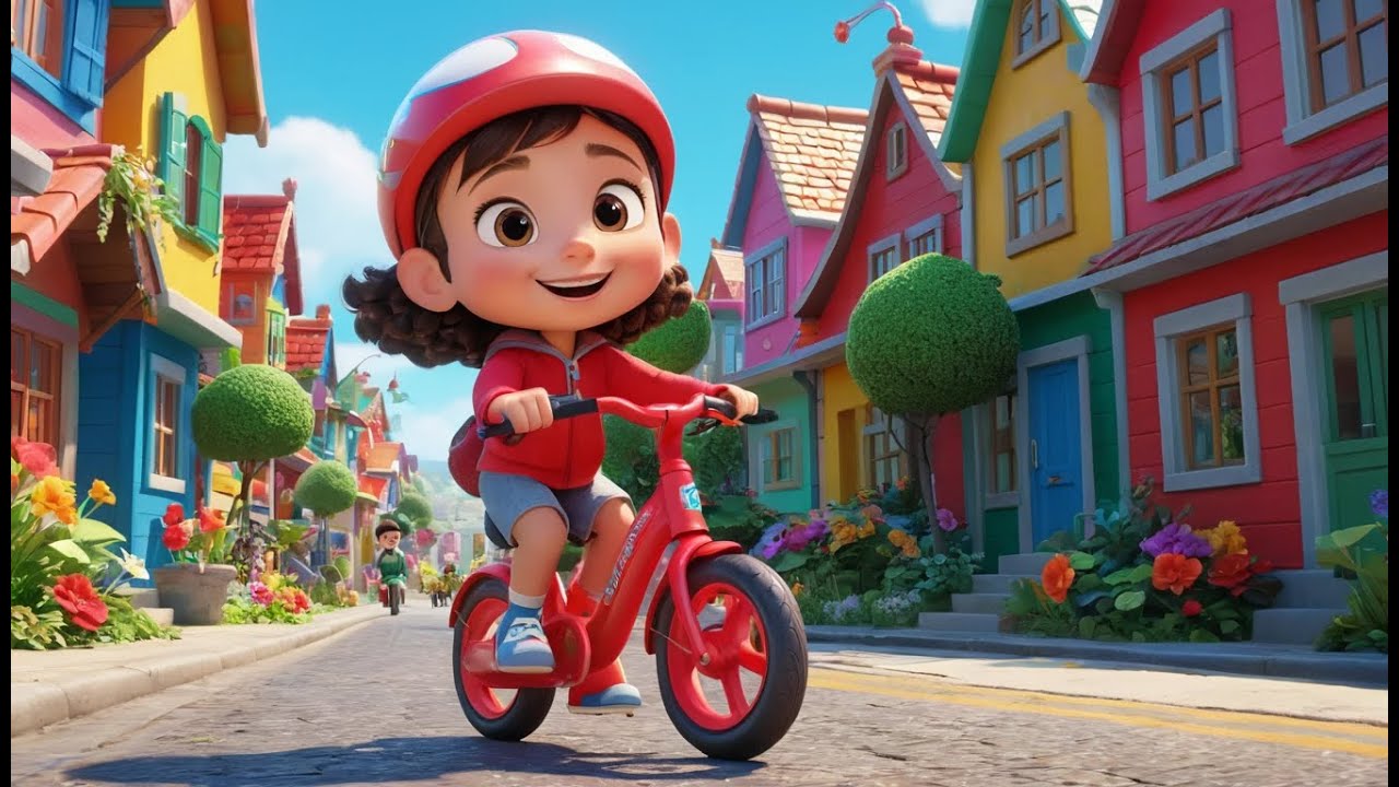 Color Town Song | Bright and Fun Kids Song | Sing Along Nursery Rhyme