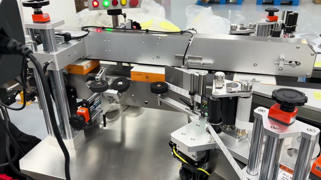 Carton Box Automatic Labeling Machine, Two Sides Box Labeling Machine