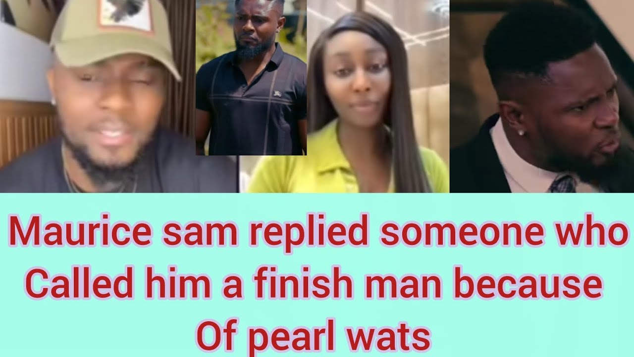 МОРИС СЭМ ОТВЕТИЛ КТО-ТО, КТО НАЗВАЛ ЕГО КОНЧЕННЫМ ЧЕЛОВЕКОМ ИЗ-ЗА ЛЮБВИ, КОТОРУЮ ОН ПРОЯВЛЯЕТ К ...