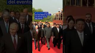 China muestra su poder militar con Putin y Kim Jong-un en gran desfile #shorts
