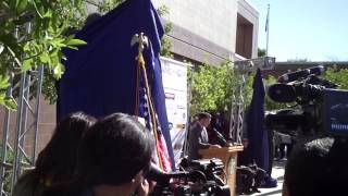 Las Vegas Veterans Memorial/Governor Sandoval Delivers Historical Speech at Groundbreaking Event