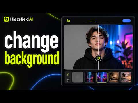 How To CHANGE BACKGROUND In Higgsfield AI (QUICK & EASY)