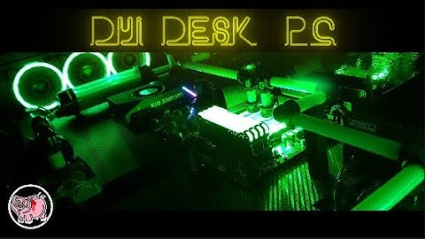 DIY Gaming Desk PC Water Cooled Build Timelapse