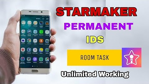 Starmaker Permanent Unlimited Ids | How to create unlimited Starmaker Id | Itzz BinTo