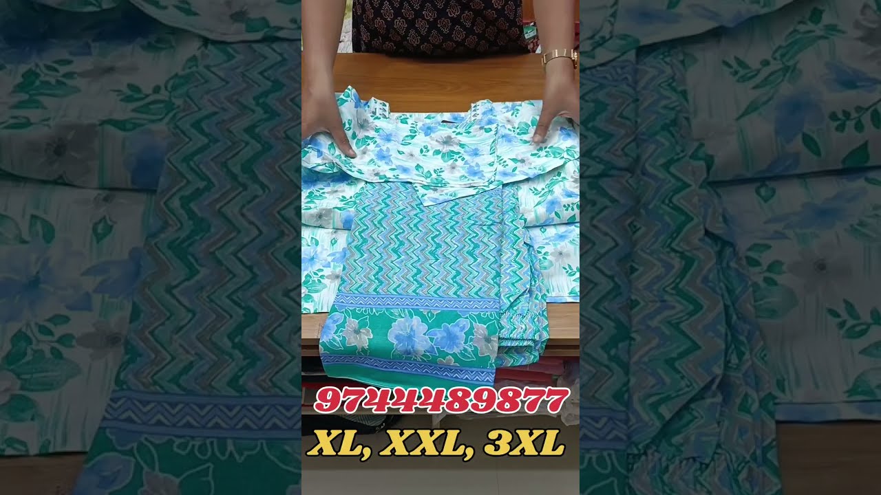 Three piece churidar collection.... cotton churidar 