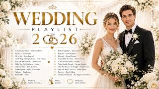 Best Wedding Songs 2026 💍 Wedding Love Songs Collection 2026 - New Wedding Songs 2026