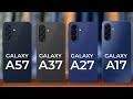 SAMSUNG Galaxy A57 vs Galaxy A37 vs Galaxy A27 vs Galaxy A17 Specs Review || Galaxy A Series 2026
