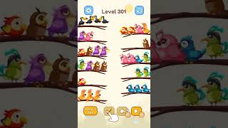 Bird Color Sort Puzzle Level 301 Solution