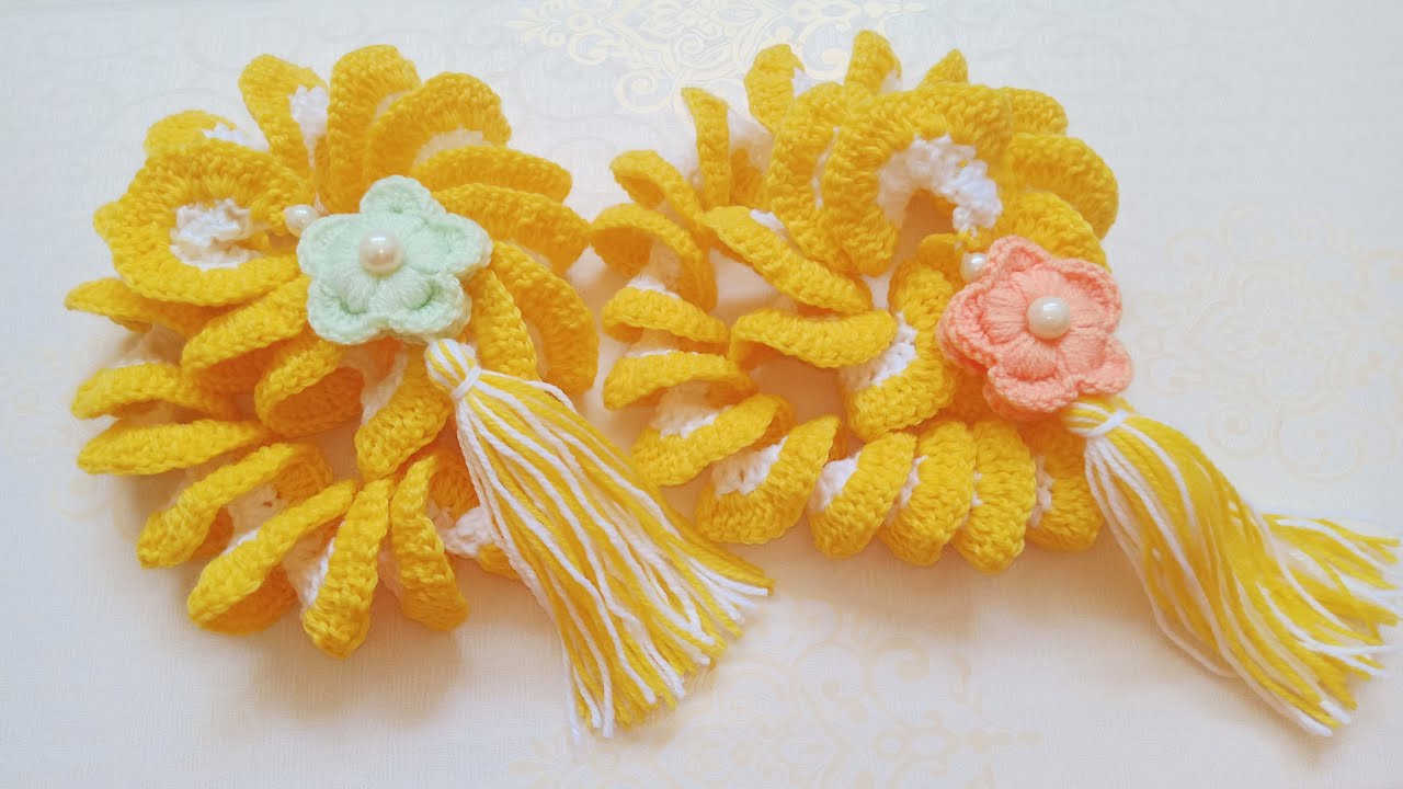 Crochet Wind Spinner.[Crochet Twirler for Beginner's]. Crochet Wallhanging.