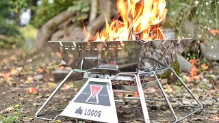 【キャンプ道具】ロゴスの焚き火台、ピラミッドTAKIBIのXL、L、M、グリルコンパクト、ブックグリルなど