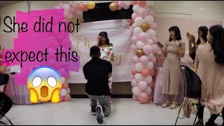 BABY SHOWER + SURPRISE PROPOSAL!