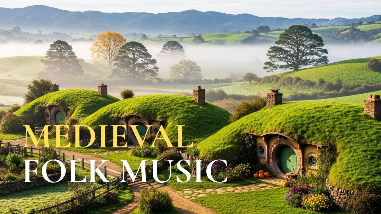 Tranquil Medieval Folk Music 🌅 | Early Morning as the Village Awakens