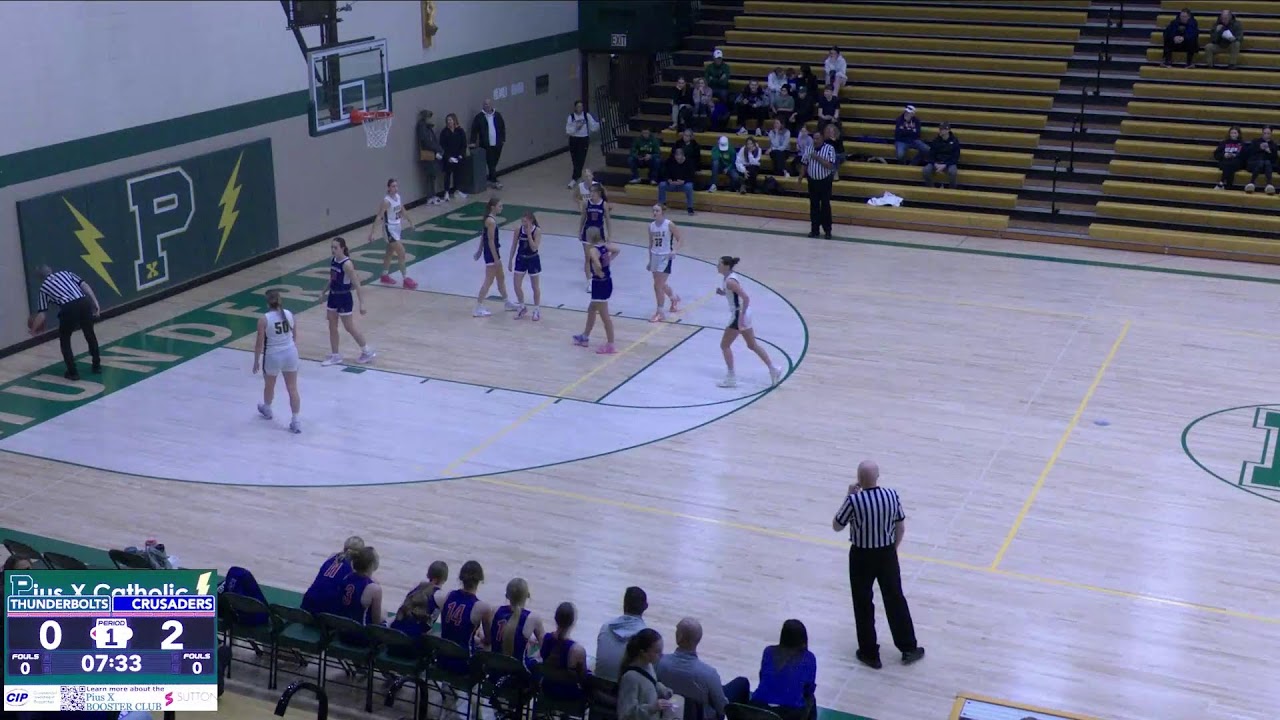 Pius X High School vs Lincoln Christian School Womens Varsity Basketball