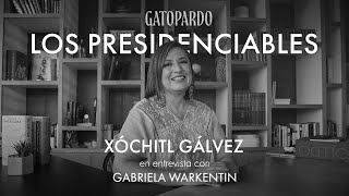 Xóchitl Gálvez en entrevista con Gabriela Warkentin