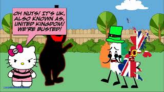 Blood Cursed 1988 Shadow Barney And Evil Hello Kitty Yells At Irelandhurts His Feelingsgrounded