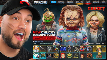 the NEW CHUCKY WARZONE UPDATE is HERE!! (BO6 Chucky Event)