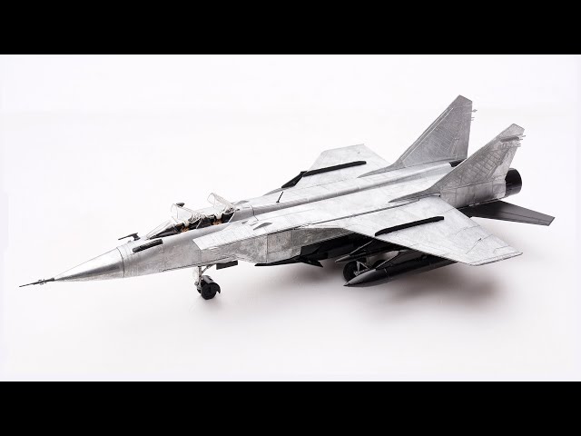 破天荒！Calibre Wings卡乐比1/72俄罗斯空军MiG-31战机CA723101合金