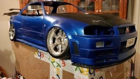 TOYAN L-400 1/5 scale Skyline BUILD UPDATE