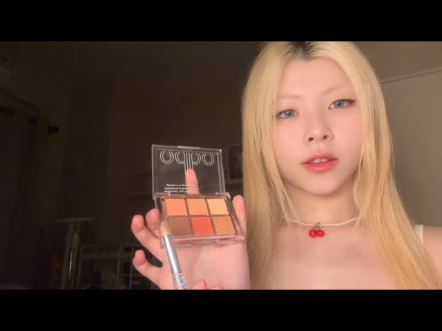 Do your makeup& 👄 sounds | lofi asmr | phone mic