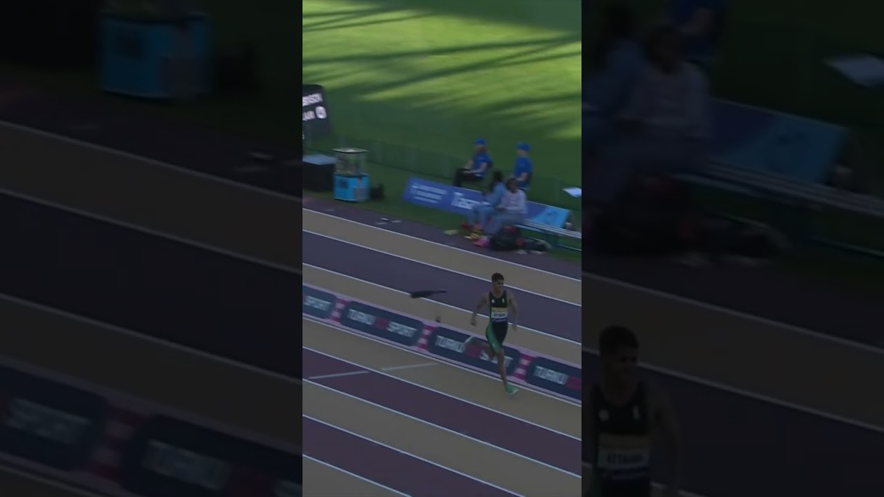 PERSONAL BEST 🔥 Mohamed Attaoui runs 3:31.82 to win the men's 1500m in Turku