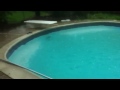 Hail like "popcorn" in Texas City pool