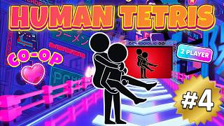 HUMAN TETRIS x 2 Player Co-op | -300 Kcal | High-Quality Immersive Interactive Warm-Up #4 screenshot 3