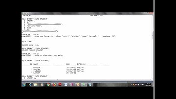 SQL PLSQL Online Training   Video 1