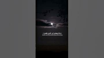 سورة هود آية ١١٢-١١٣ Sourate Houd verset 112-113