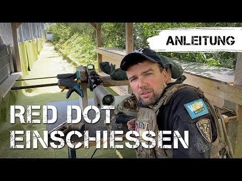 Einschiessen des Red Dots mit deinem Paintball Markierer