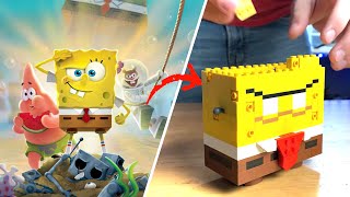 I Built SpongeBob in LEGO!!