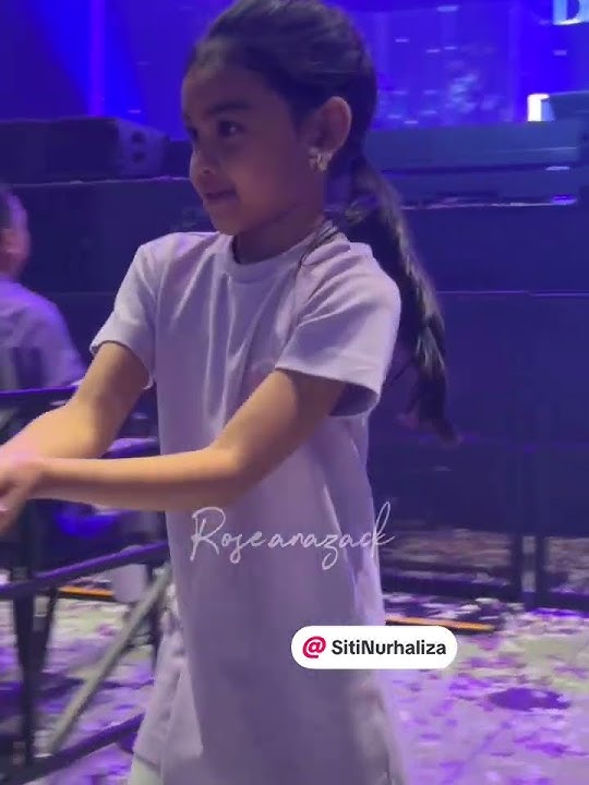 Dato K, Afwa & Aafiyah at Siti Nurhaliza's Concert