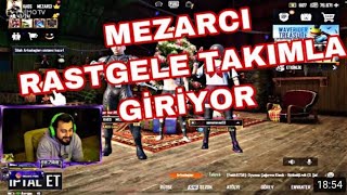 Mezarci Rastgele Takimla Gi̇ryor Pubg Mobi̇le