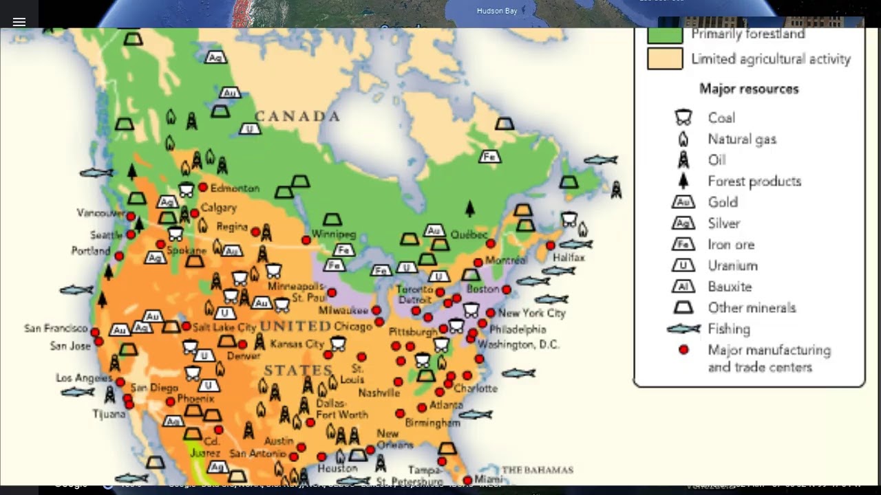 Ресурсный потенциал канада. Минеральные ресурсы США карта. Полезные ископаемые США на карте. Карта природных ресурсов США. Природные ископаемые США карта.
