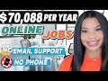 📵 *NO PHONE* $70,088 PER YEAR EMAIL ONLINE JOB! GET PAID TO TYPE! WORK FROM HOME JOBS 2022