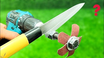 Knife Like Razor Sharp! Sharpen Your Knife in 1 Minute With This Great Tool ! top idea