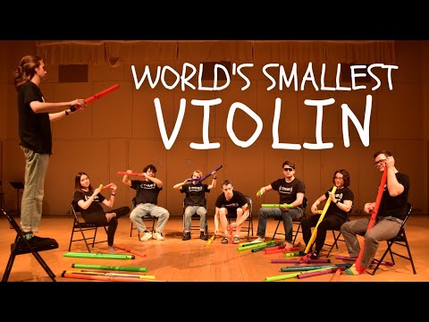 World's Smallest Violin by AJR on Boomwhackers!