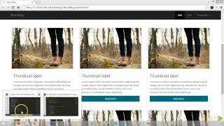Rapid Bootstrap Tutorials: Adding Custom Color and Style to the Site | packtpub.com