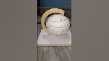 3D Globe for school project 😱🤯#shorts #craft #shortsfeed