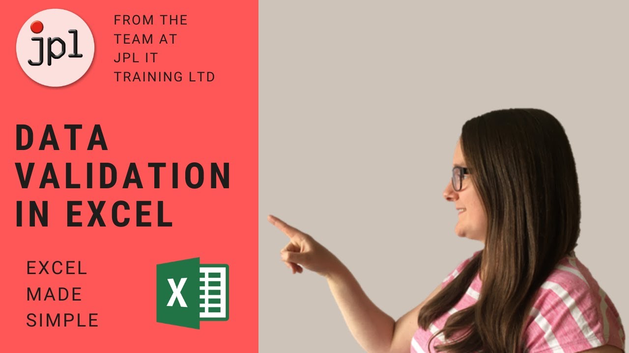 Data Validation in Excel - YouTube