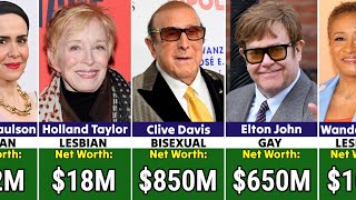 Top 100 Richest LGBTQ Celebrities In Hollywood And Their Net Worth in 2025