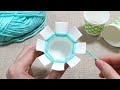 Amazing Woolen Flower Craft Ideas with Paper Cups - Hand Embroidery Design Trick - Sewing Hack - DIY