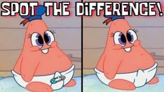 Spot the difference #2 Spongebob Squarepants  New contest from Mo4aLKa Bob  Brain Games