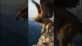 Griffin #Wilvora #Griffin #Gryphon #GuardianCreature #MythicalBeast #FantasyVibes #MajesticAnimals